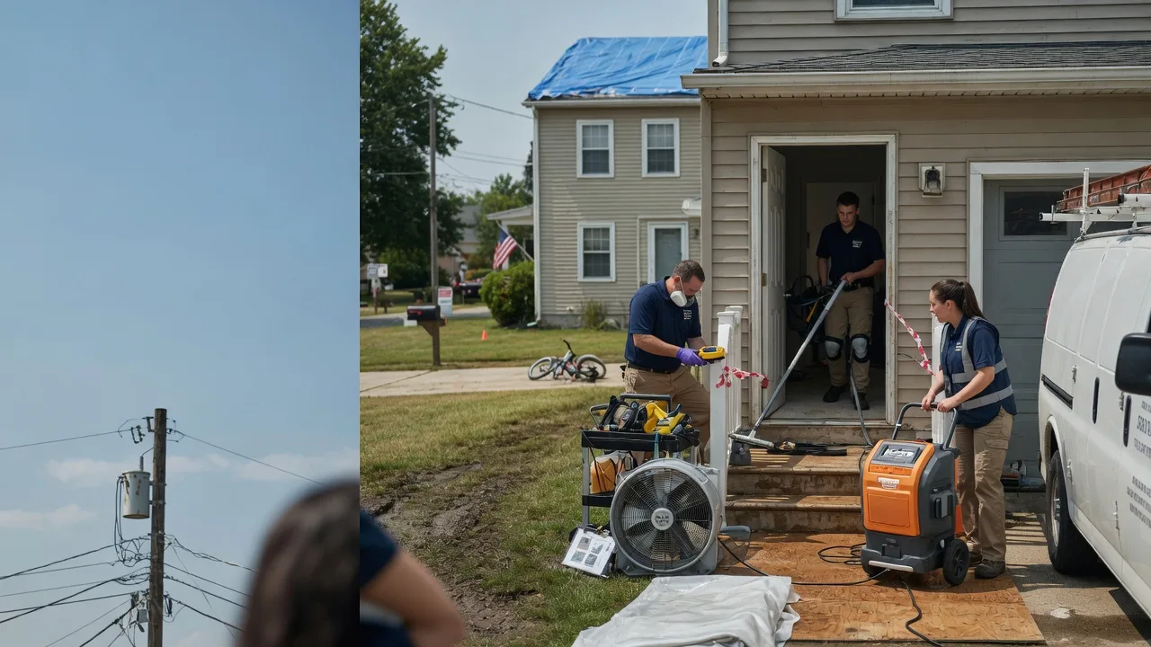 Water Damage Repair in Iaeger, WV near me
